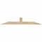 Ekena Millwork Portland Rough Sawn Timber Gable Bracket, Douglas Fir, 60"W x 10"H x 2"D x 4"F, 4/12 Pitch GBW060X10X0204POR00RDF - alternate 1